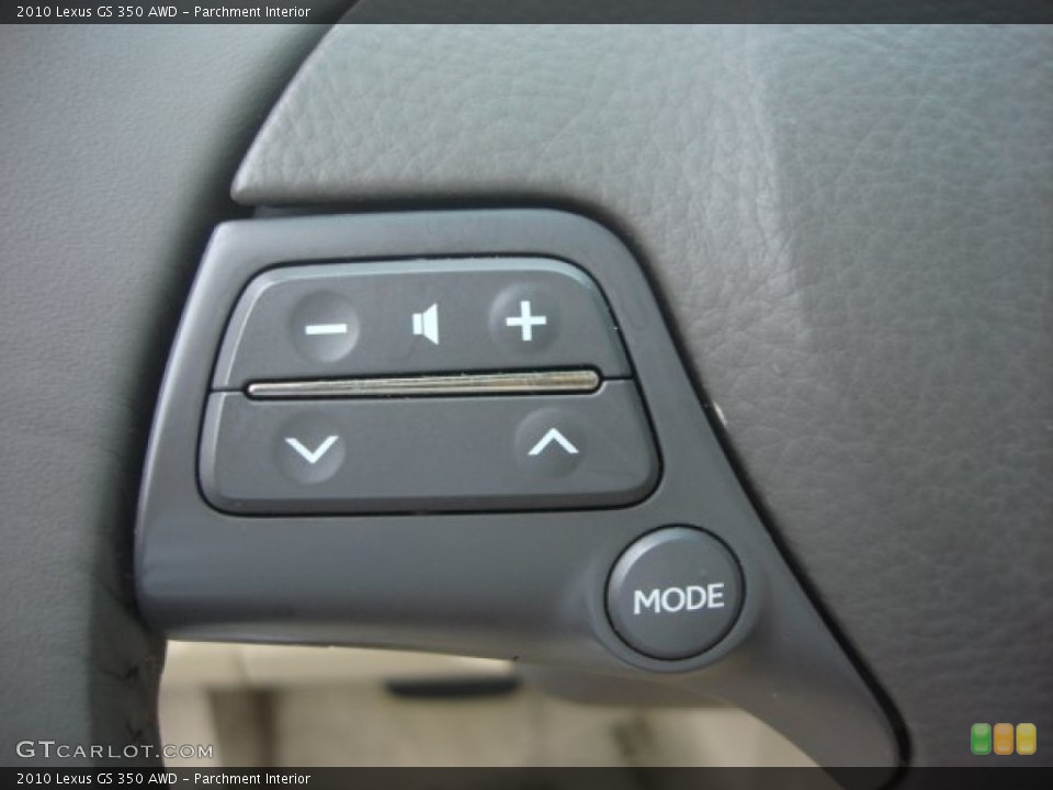 Parchment Interior Controls for the 2010 Lexus GS 350 AWD #73030627