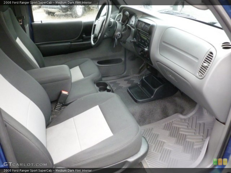 Medium Dark Flint Interior Photo for the 2008 Ford Ranger Sport SuperCab #73030666