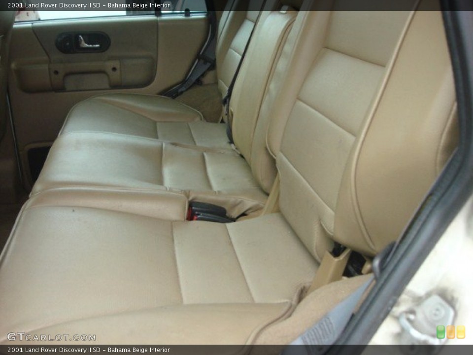 Bahama Beige Interior Rear Seat for the 2001 Land Rover Discovery II SD #73033540