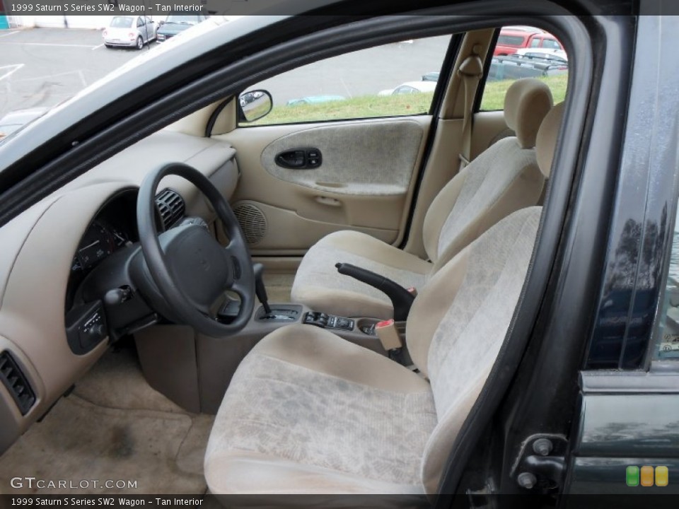 Tan Interior Photo for the 1999 Saturn S Series SW2 Wagon #73034056