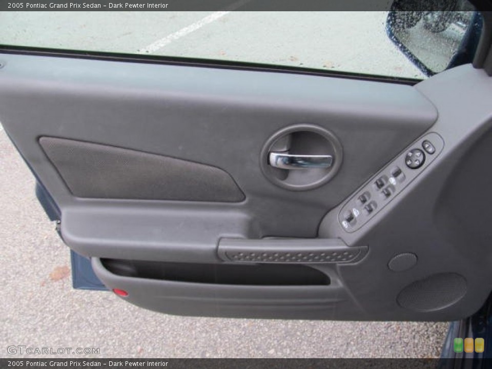 Dark Pewter Interior Door Panel for the 2005 Pontiac Grand Prix Sedan #73034799