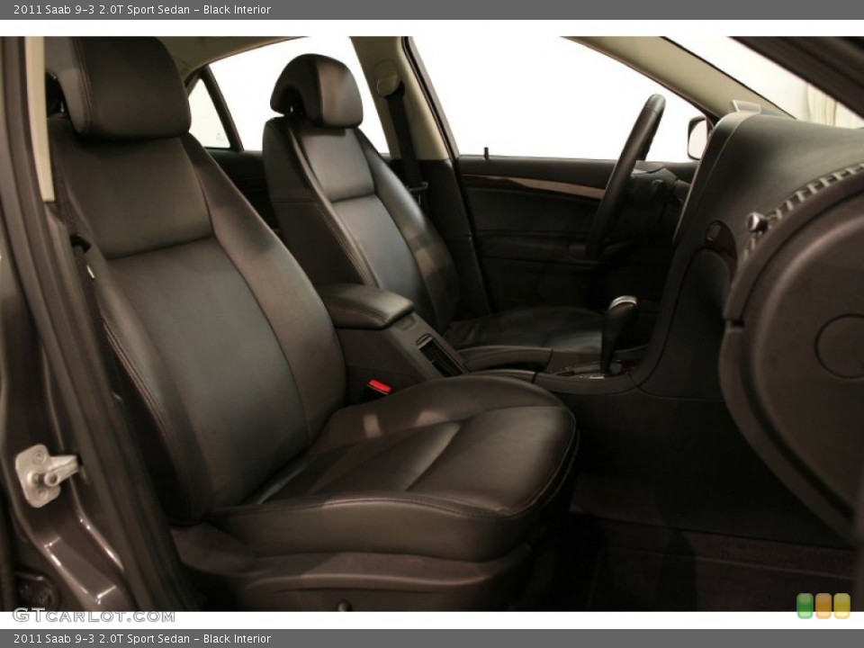 Black Interior Photo for the 2011 Saab 9-3 2.0T Sport Sedan #73035430