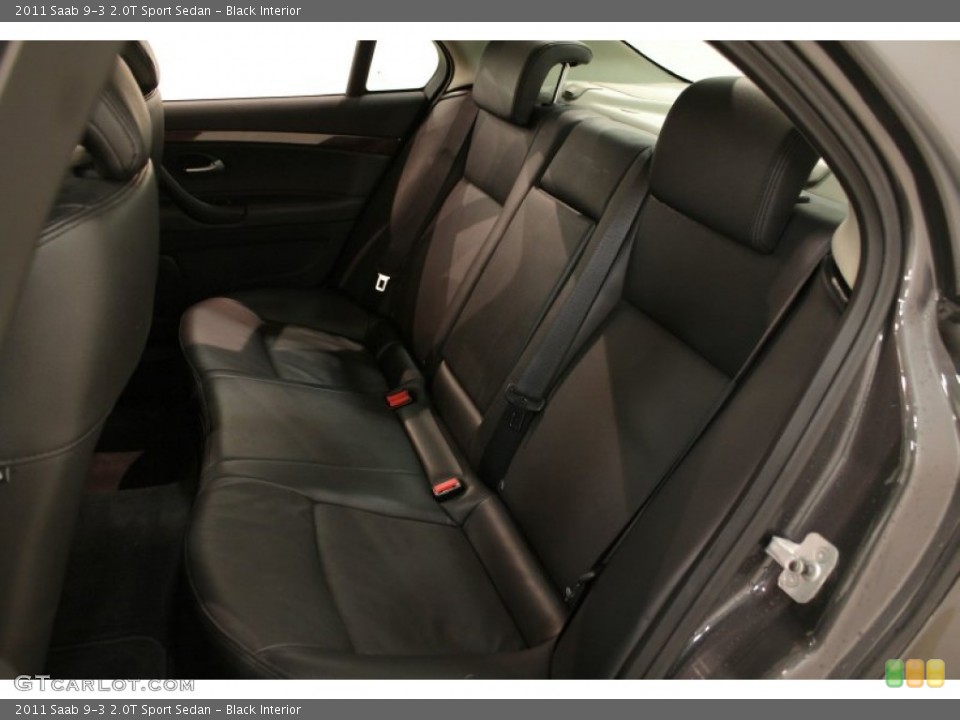 Black Interior Photo for the 2011 Saab 9-3 2.0T Sport Sedan #73035472