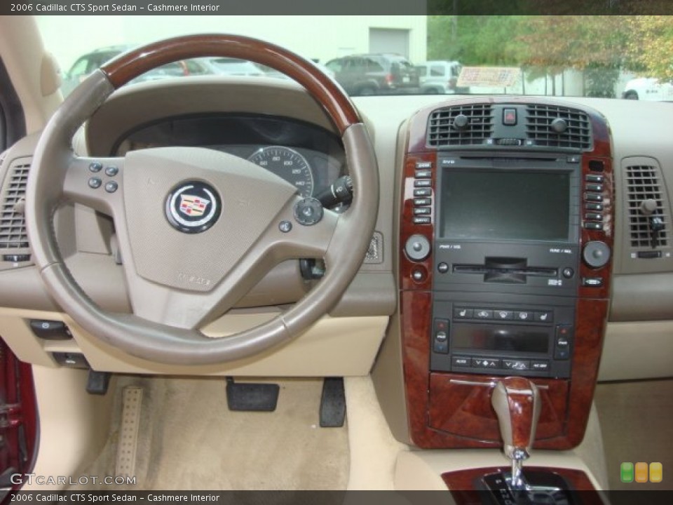 Cashmere Interior Dashboard for the 2006 Cadillac CTS Sport Sedan #73035480