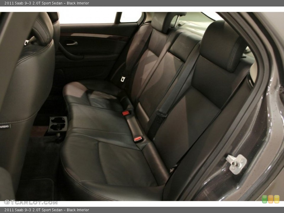 Black Interior Photo for the 2011 Saab 9-3 2.0T Sport Sedan #73035514