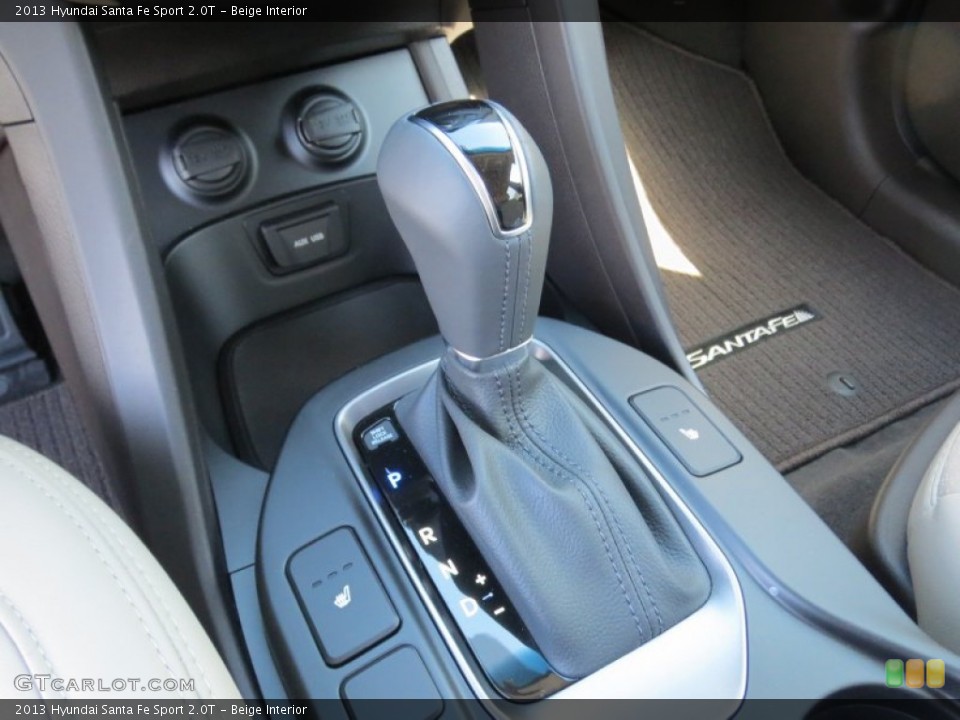 Beige Interior Transmission for the 2013 Hyundai Santa Fe Sport 2.0T #73035601