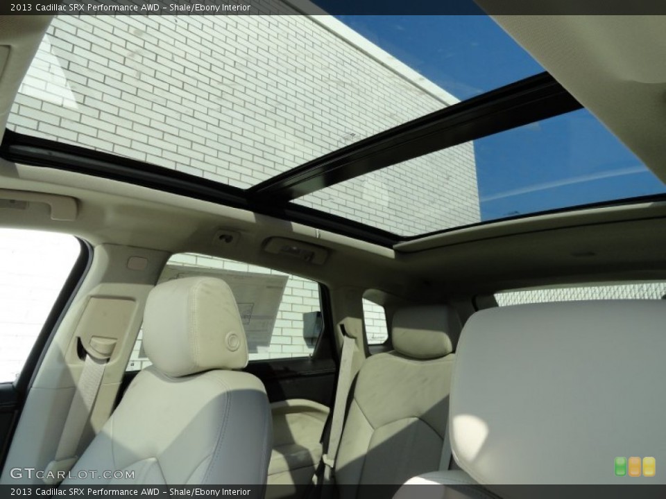 Shale/Ebony Interior Sunroof for the 2013 Cadillac SRX Performance AWD #73035790