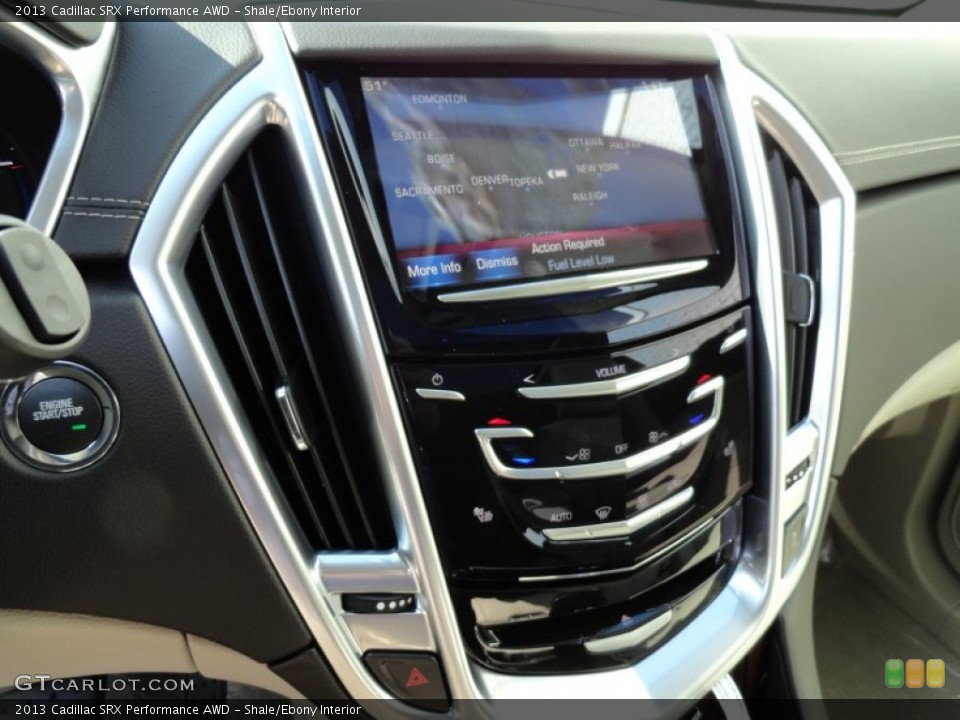 Shale/Ebony Interior Controls for the 2013 Cadillac SRX Performance AWD #73035929