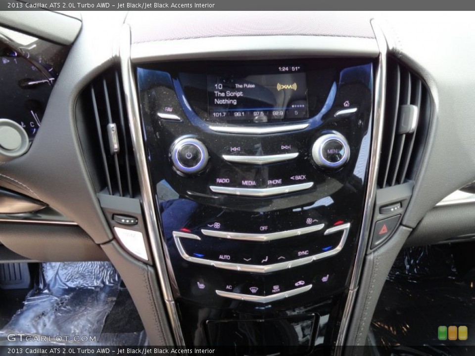 Jet Black/Jet Black Accents Interior Controls for the 2013 Cadillac ATS 2.0L Turbo AWD #73036363