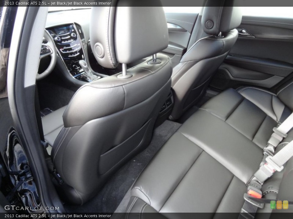 Jet Black/Jet Black Accents Interior Rear Seat for the 2013 Cadillac ATS 2.5L #73036633