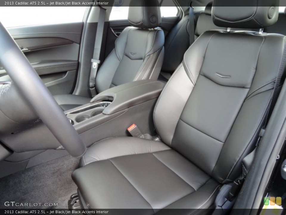 Jet Black/Jet Black Accents Interior Front Seat for the 2013 Cadillac ATS 2.5L #73036669