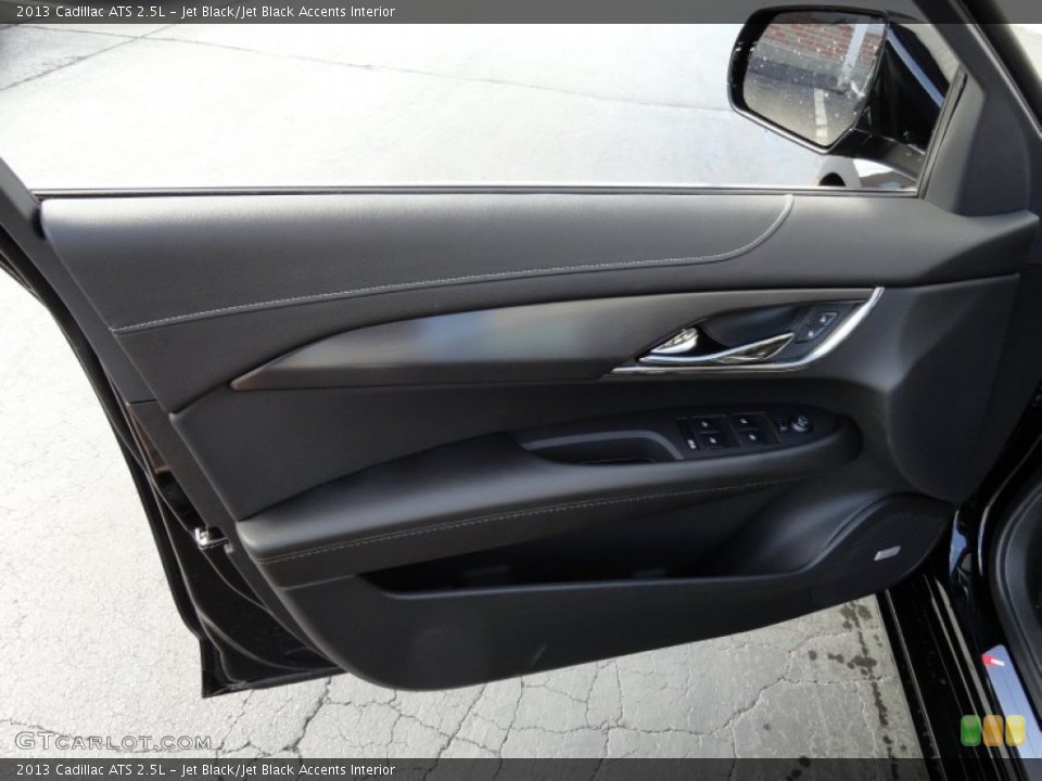 Jet Black/Jet Black Accents Interior Door Panel for the 2013 Cadillac ATS 2.5L #73036687