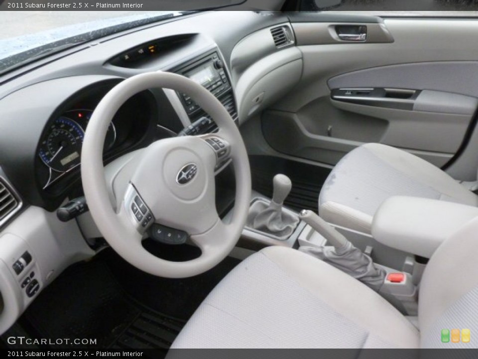 Platinum Interior Photo for the 2011 Subaru Forester 2.5 X #73037161