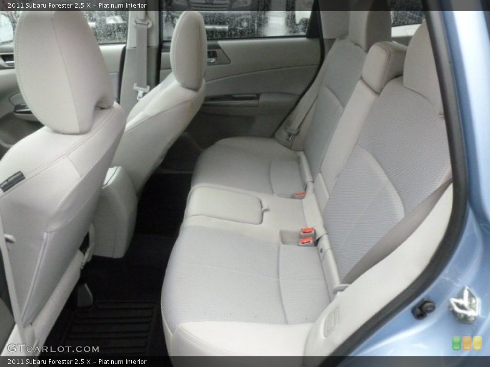 Platinum Interior Rear Seat for the 2011 Subaru Forester 2.5 X #73037302