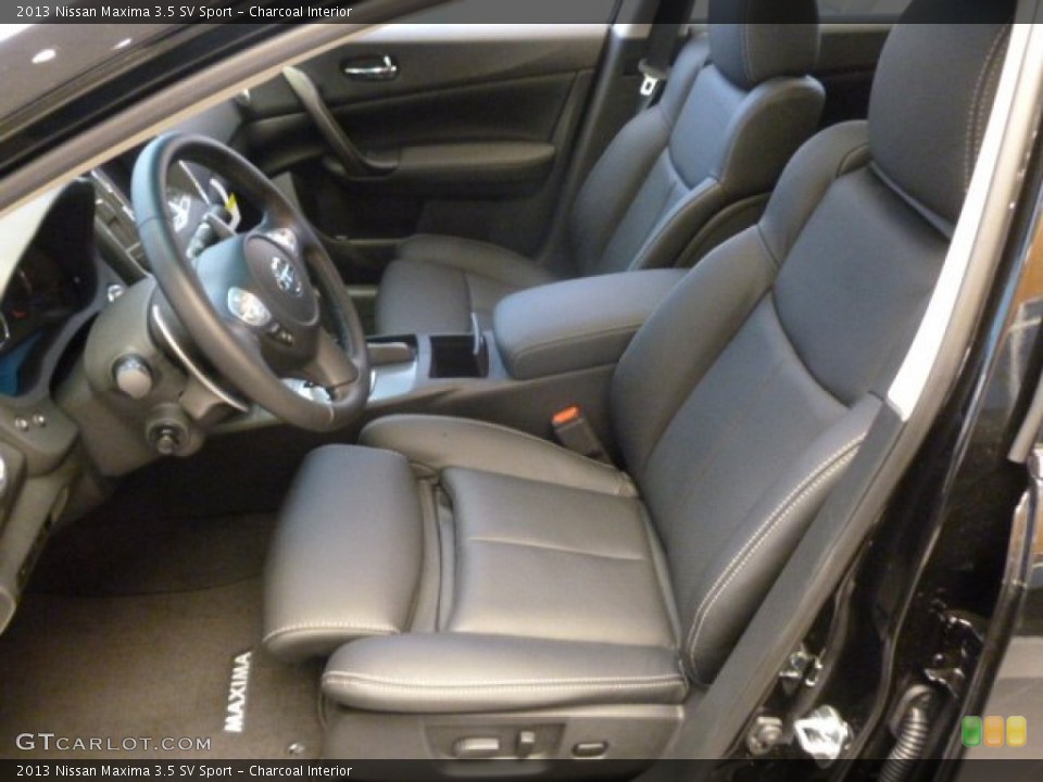 Charcoal Interior Photo for the 2013 Nissan Maxima 3.5 SV Sport #73038040
