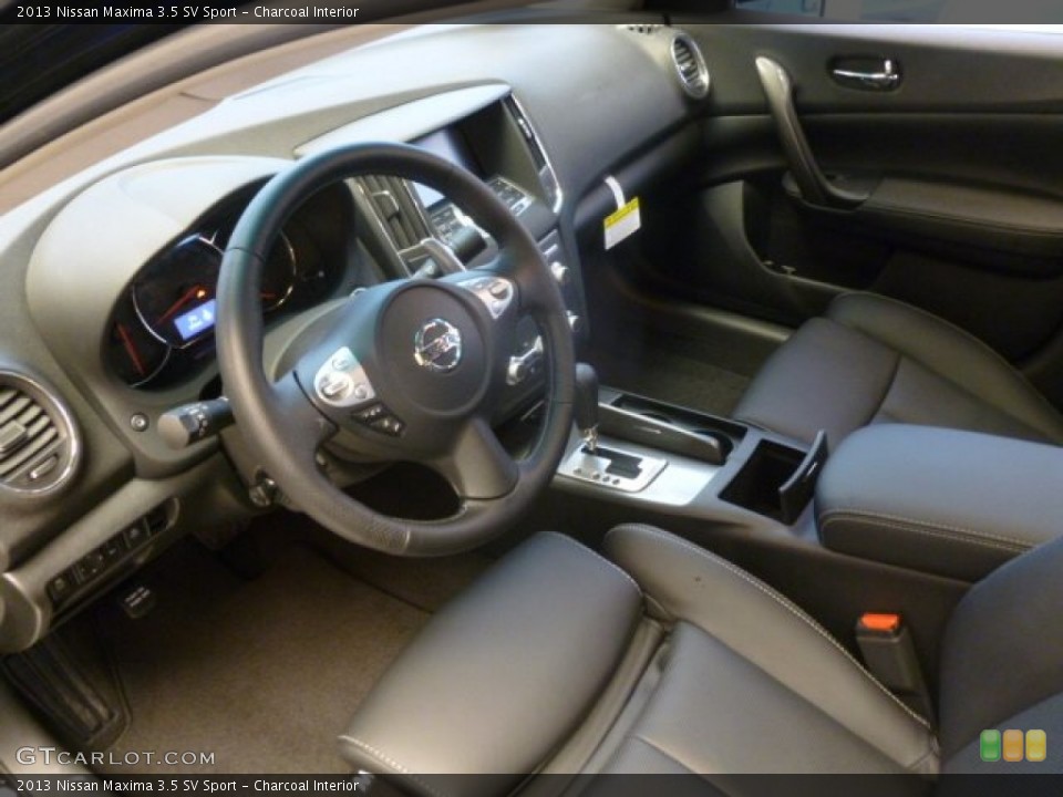 Charcoal Interior Photo for the 2013 Nissan Maxima 3.5 SV Sport #73038061