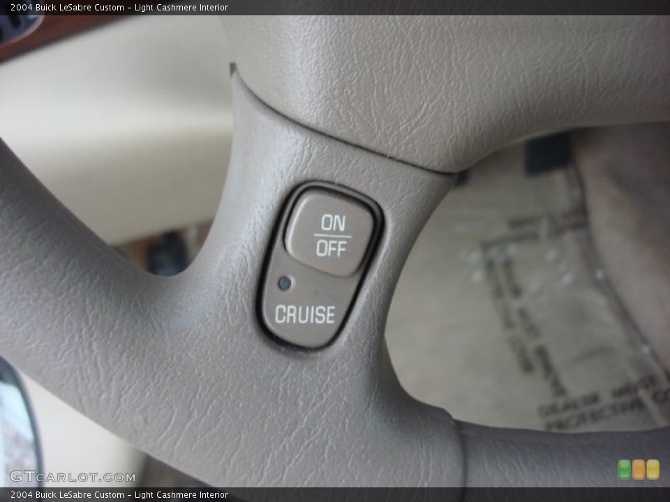 Light Cashmere Interior Controls for the 2004 Buick LeSabre Custom #73038091