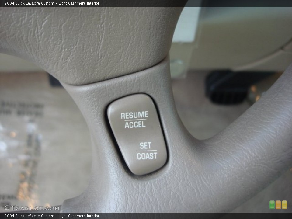 Light Cashmere Interior Controls for the 2004 Buick LeSabre Custom #73038106