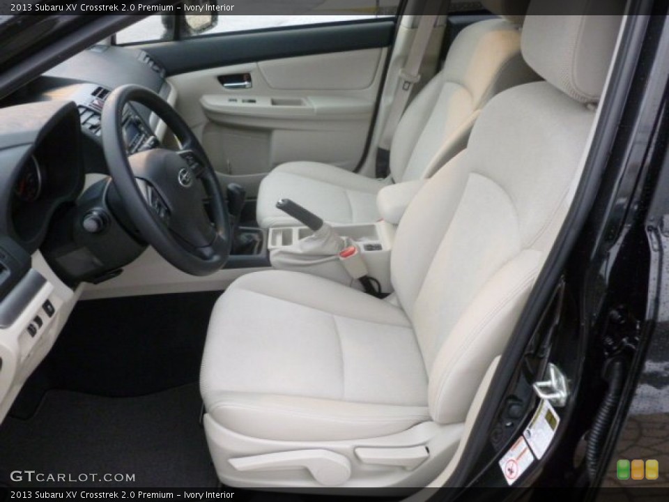 Ivory Interior Photo for the 2013 Subaru XV Crosstrek 2.0 Premium #73038499