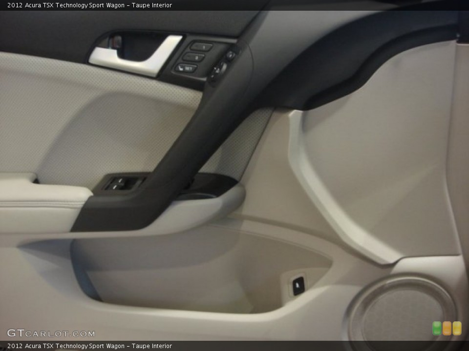 Taupe Interior Door Panel for the 2012 Acura TSX Technology Sport Wagon #73038835