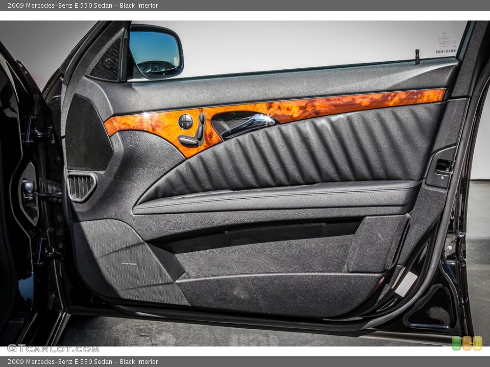 Black Interior Door Panel for the 2009 Mercedes-Benz E 550 Sedan #73039908