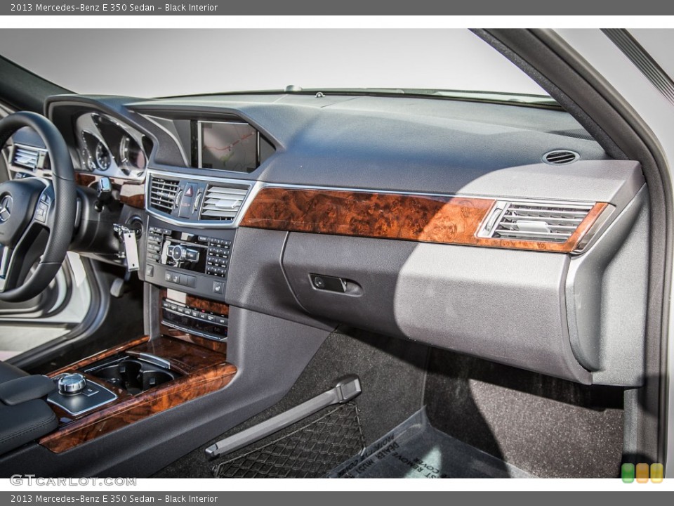Black Interior Dashboard for the 2013 Mercedes-Benz E 350 Sedan #73040526