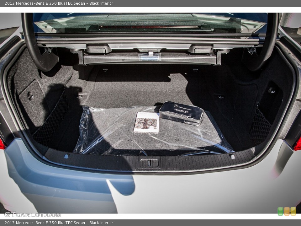 Black Interior Trunk for the 2013 Mercedes-Benz E 350 BlueTEC Sedan #73040896