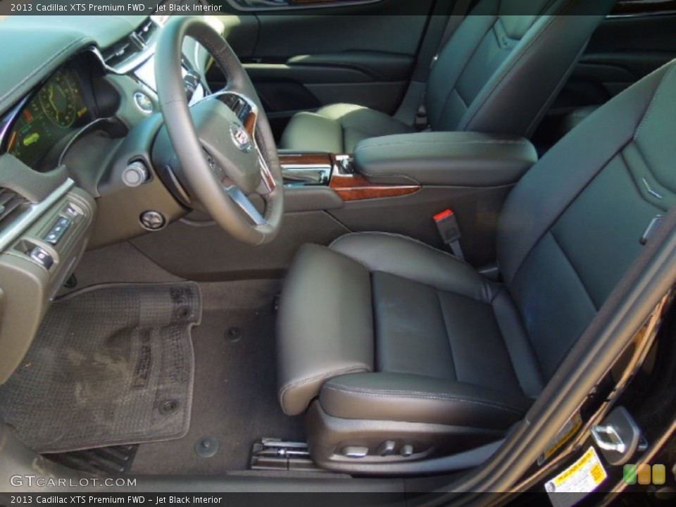 Jet Black Interior Front Seat for the 2013 Cadillac XTS Premium FWD #73044232