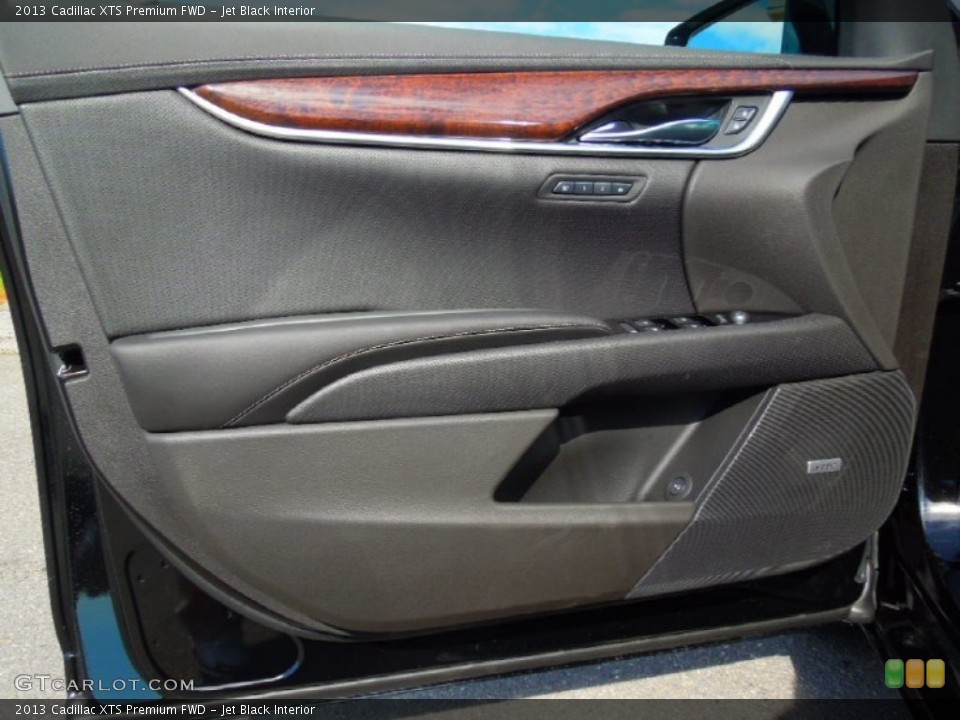 Jet Black Interior Door Panel for the 2013 Cadillac XTS Premium FWD #73044256