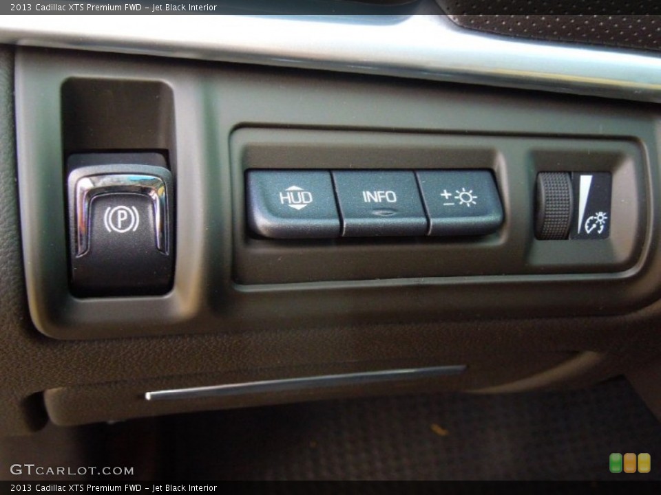 Jet Black Interior Controls for the 2013 Cadillac XTS Premium FWD #73044283
