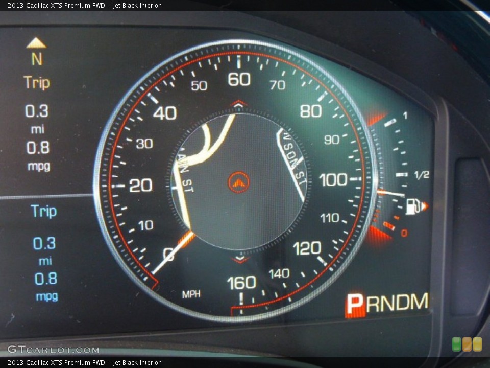 Jet Black Interior Gauges for the 2013 Cadillac XTS Premium FWD #73044379