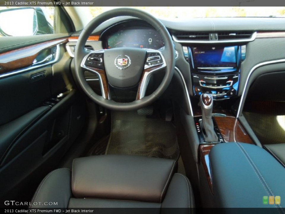 Jet Black Interior Dashboard for the 2013 Cadillac XTS Premium FWD #73044412