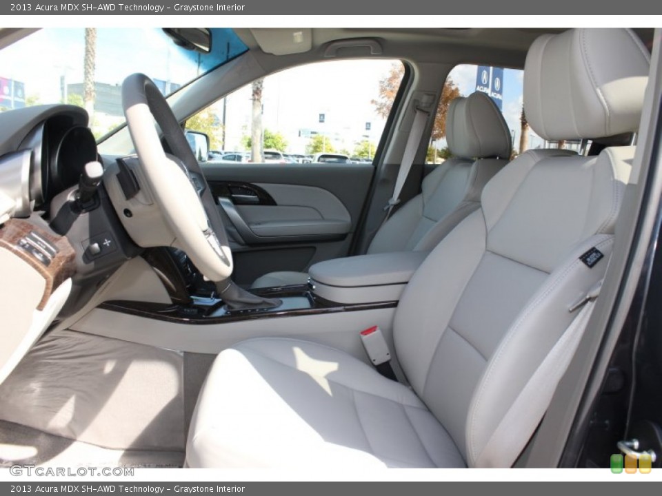 Graystone Interior Front Seat for the 2013 Acura MDX SH-AWD Technology #73044475
