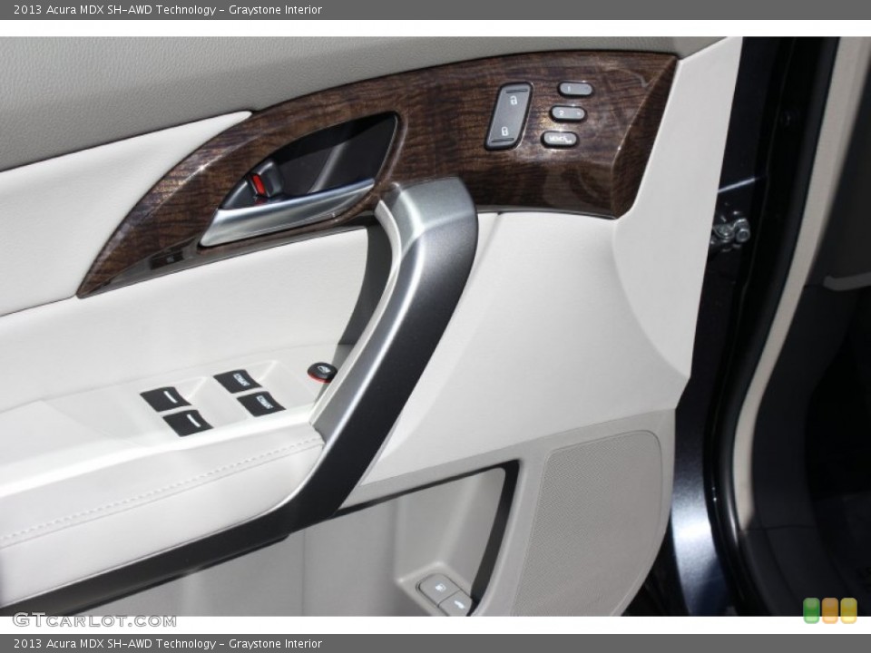 Graystone Interior Controls for the 2013 Acura MDX SH-AWD Technology #73044553