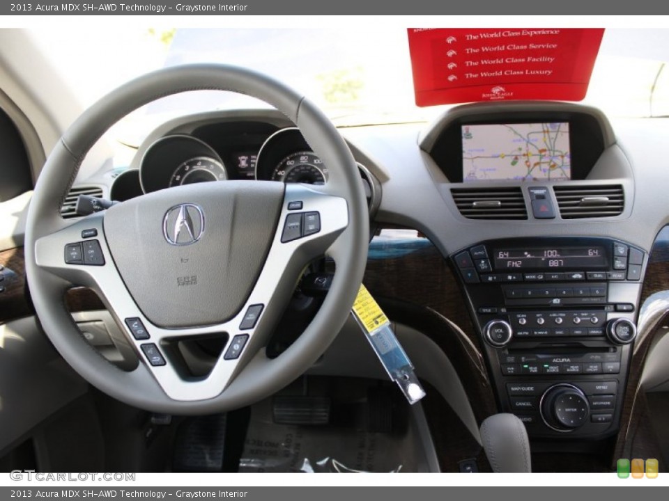 Graystone Interior Dashboard for the 2013 Acura MDX SH-AWD Technology #73044584