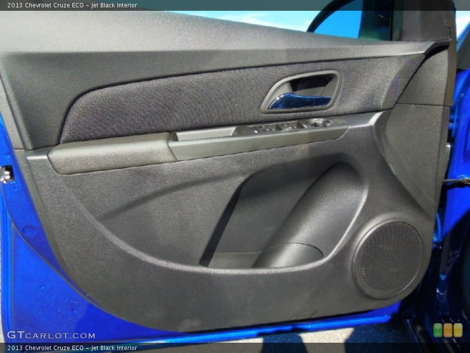 Jet Black Interior Door Panel for the 2013 Chevrolet Cruze ECO #73044646