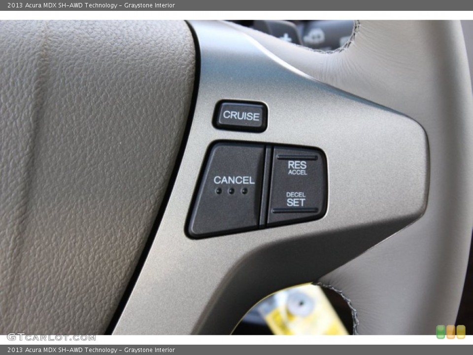 Graystone Interior Controls for the 2013 Acura MDX SH-AWD Technology #73044658