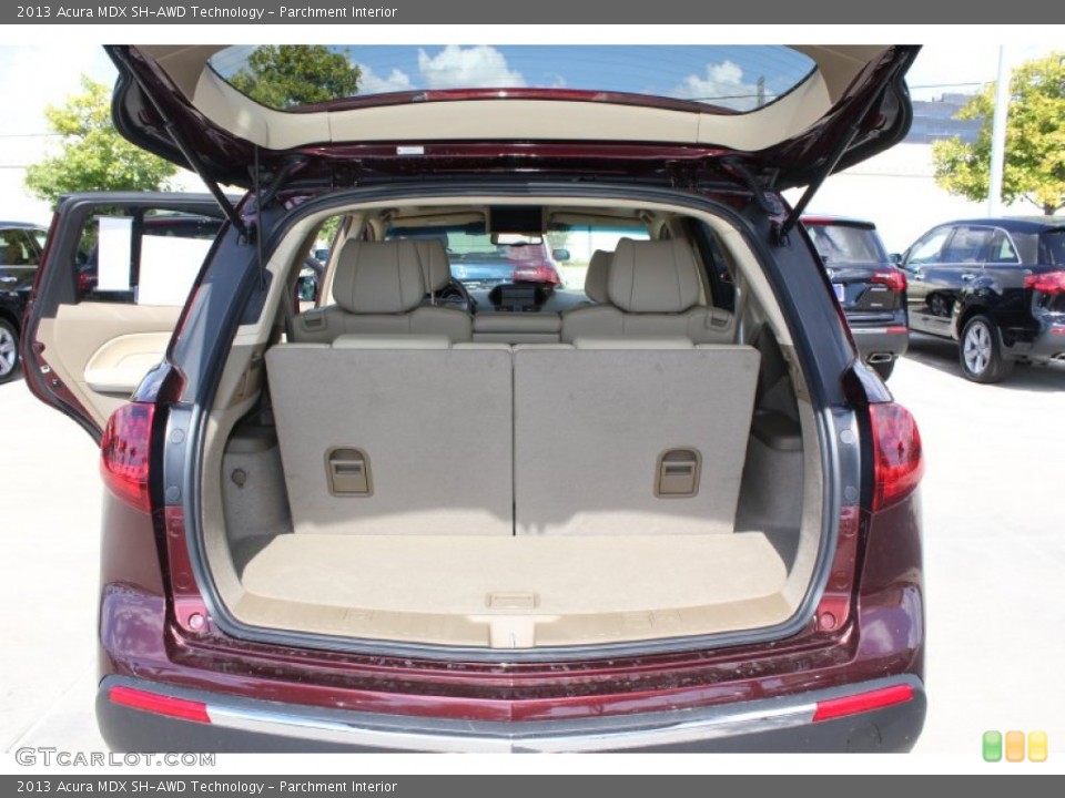 Parchment Interior Trunk for the 2013 Acura MDX SH-AWD Technology #73044883
