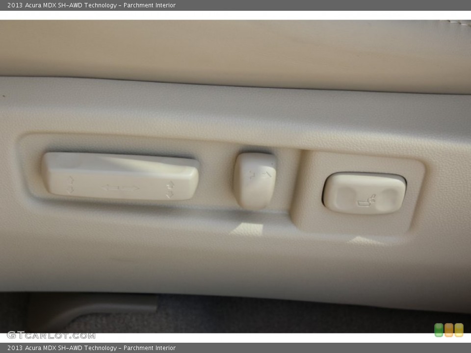 Parchment Interior Controls for the 2013 Acura MDX SH-AWD Technology #73044922