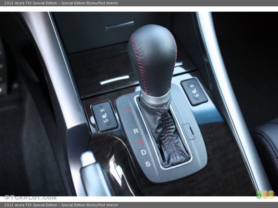 Special Edition Ebony/Red Interior Transmission for the 2013 Acura TSX Special Edition #73045325