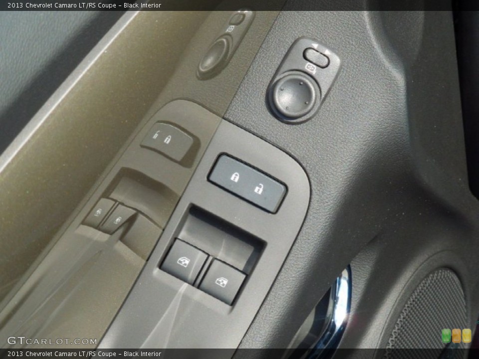 Black Interior Controls for the 2013 Chevrolet Camaro LT/RS Coupe #73045732