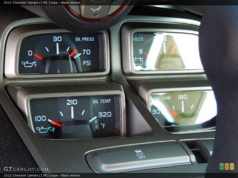 Black Interior Gauges for the 2013 Chevrolet Camaro LT/RS Coupe #73045759