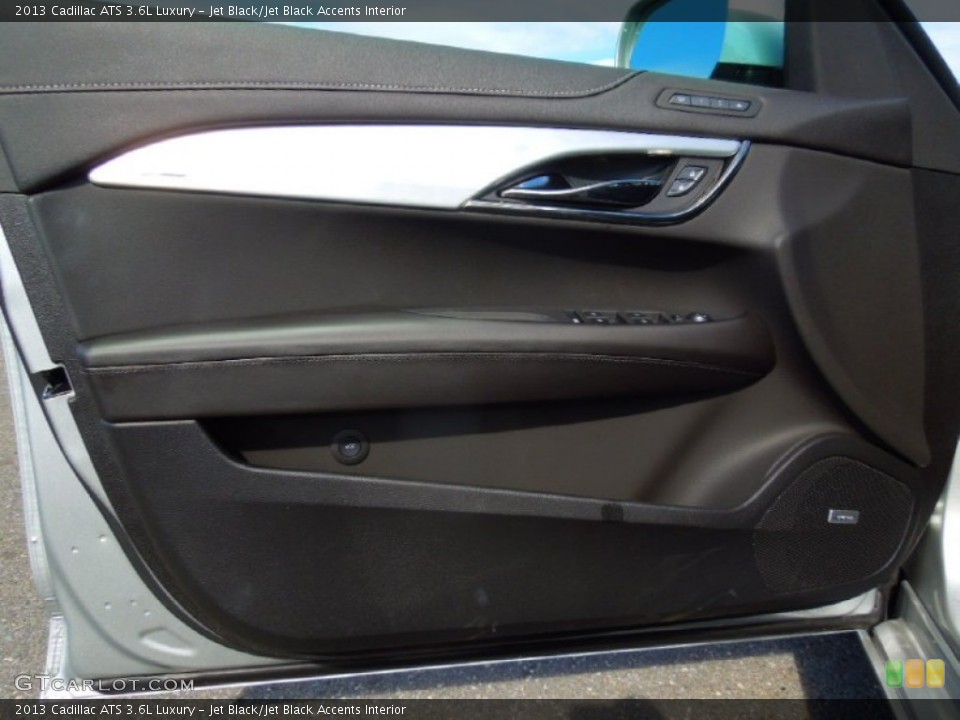 Jet Black/Jet Black Accents Interior Door Panel for the 2013 Cadillac ATS 3.6L Luxury #73045978