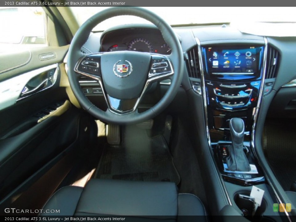 Jet Black/Jet Black Accents Interior Dashboard for the 2013 Cadillac ATS 3.6L Luxury #73046068