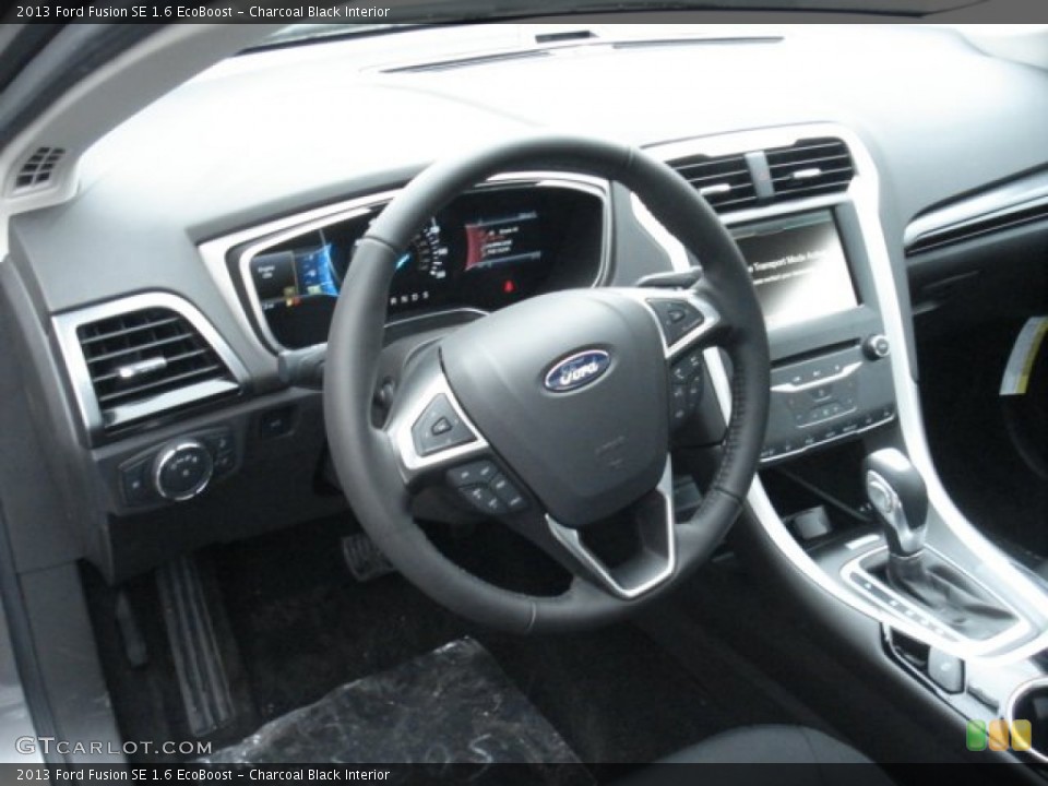 Charcoal Black Interior Dashboard for the 2013 Ford Fusion SE 1.6 EcoBoost #73046371