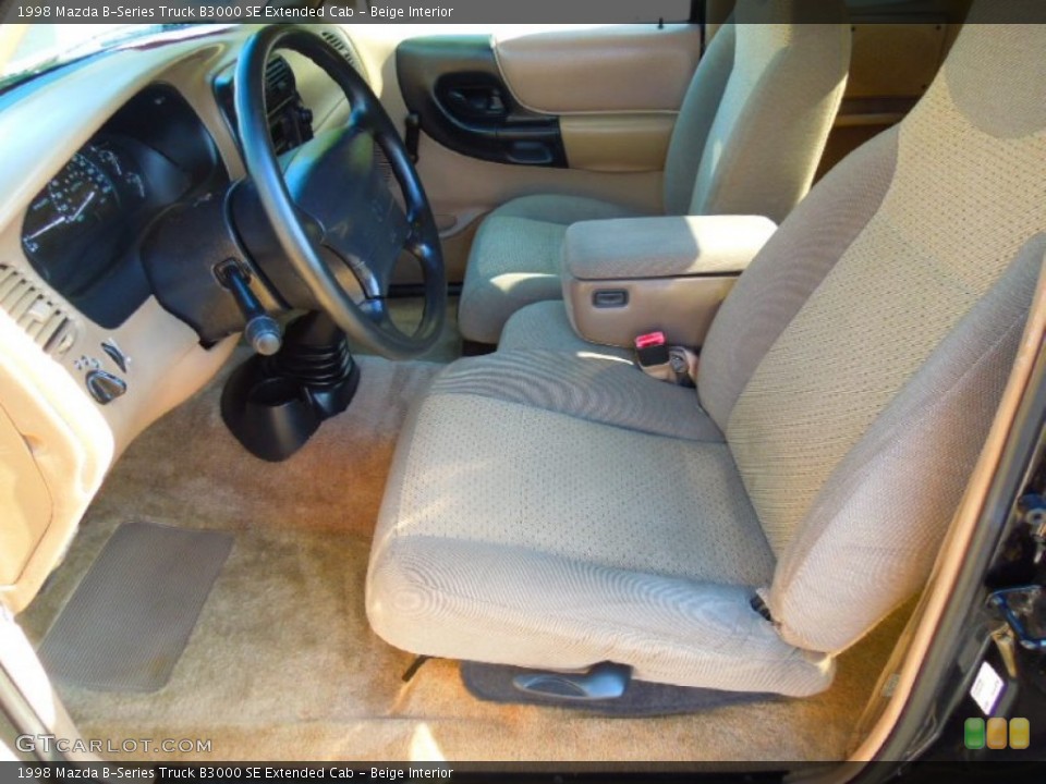 Beige Interior Photo for the 1998 Mazda B-Series Truck B3000 SE Extended Cab #73046752