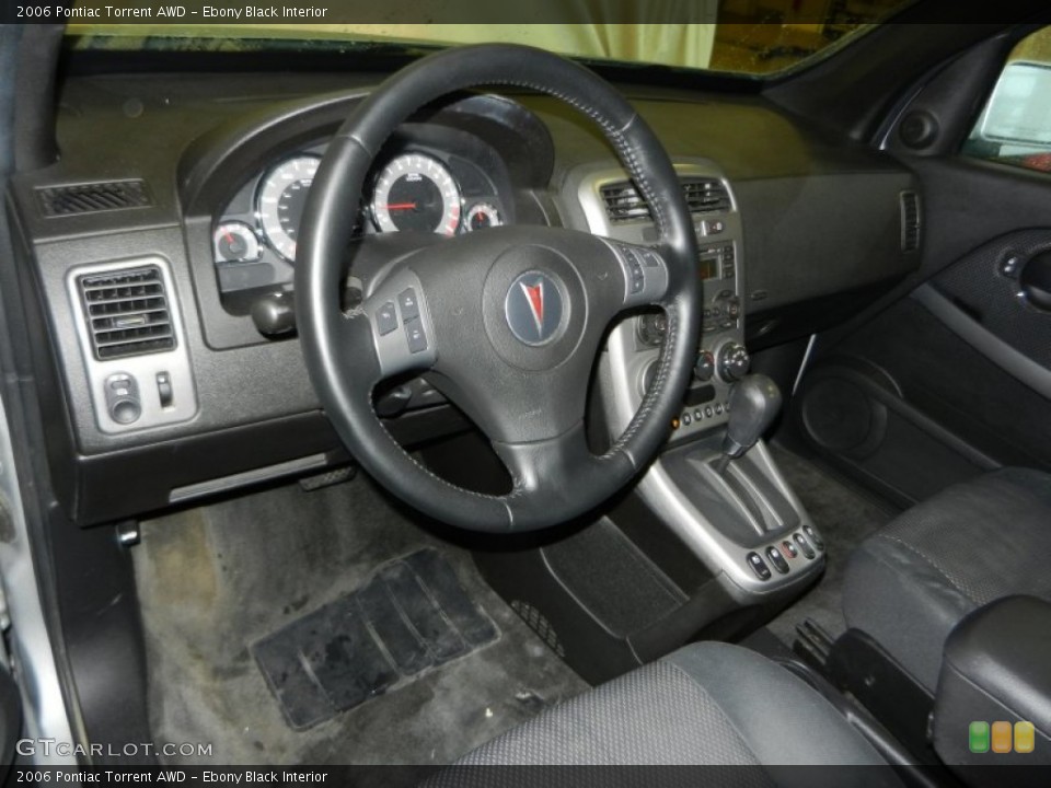 Ebony Black Interior Photo for the 2006 Pontiac Torrent AWD #73049074