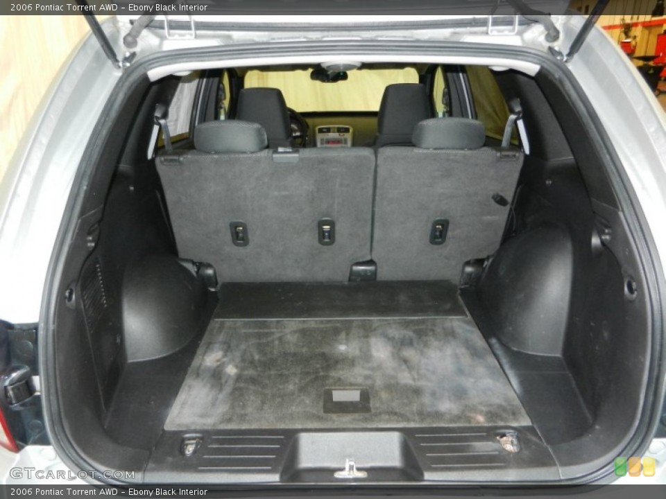Ebony Black Interior Trunk for the 2006 Pontiac Torrent AWD #73049083