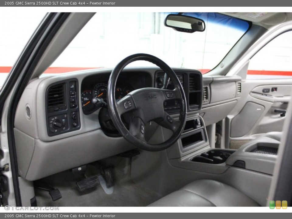 Pewter Interior Dashboard for the 2005 GMC Sierra 2500HD SLT Crew Cab 4x4 #73051343