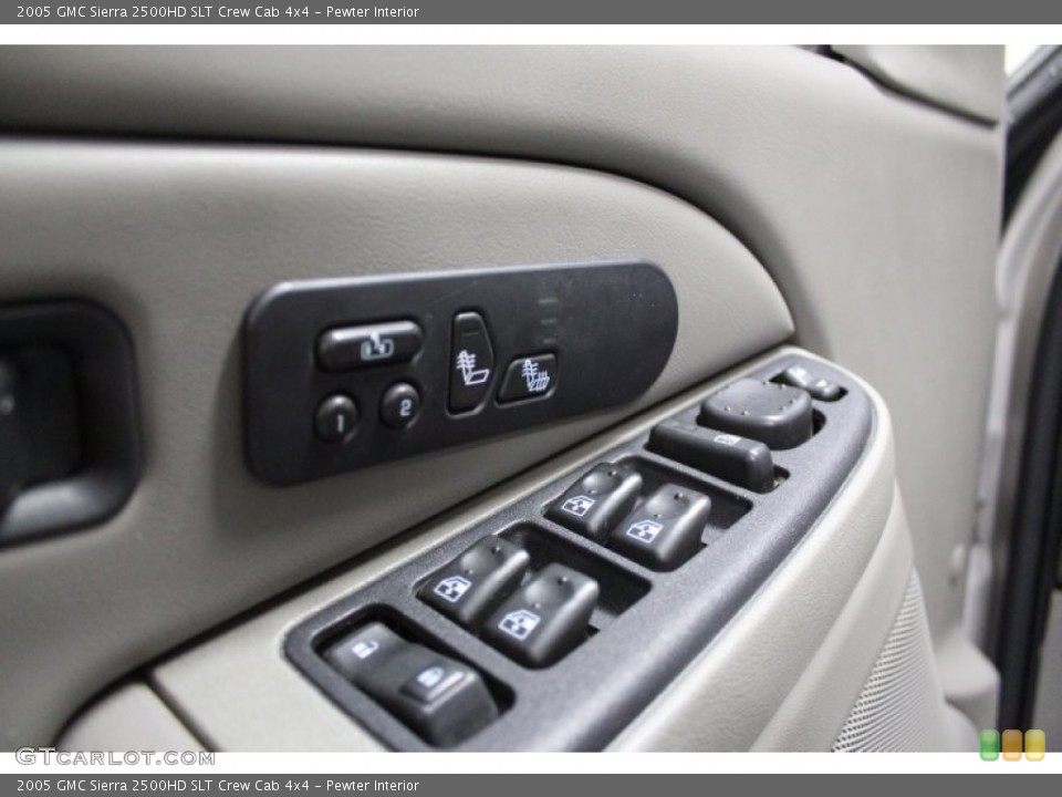 Pewter Interior Controls for the 2005 GMC Sierra 2500HD SLT Crew Cab 4x4 #73051354